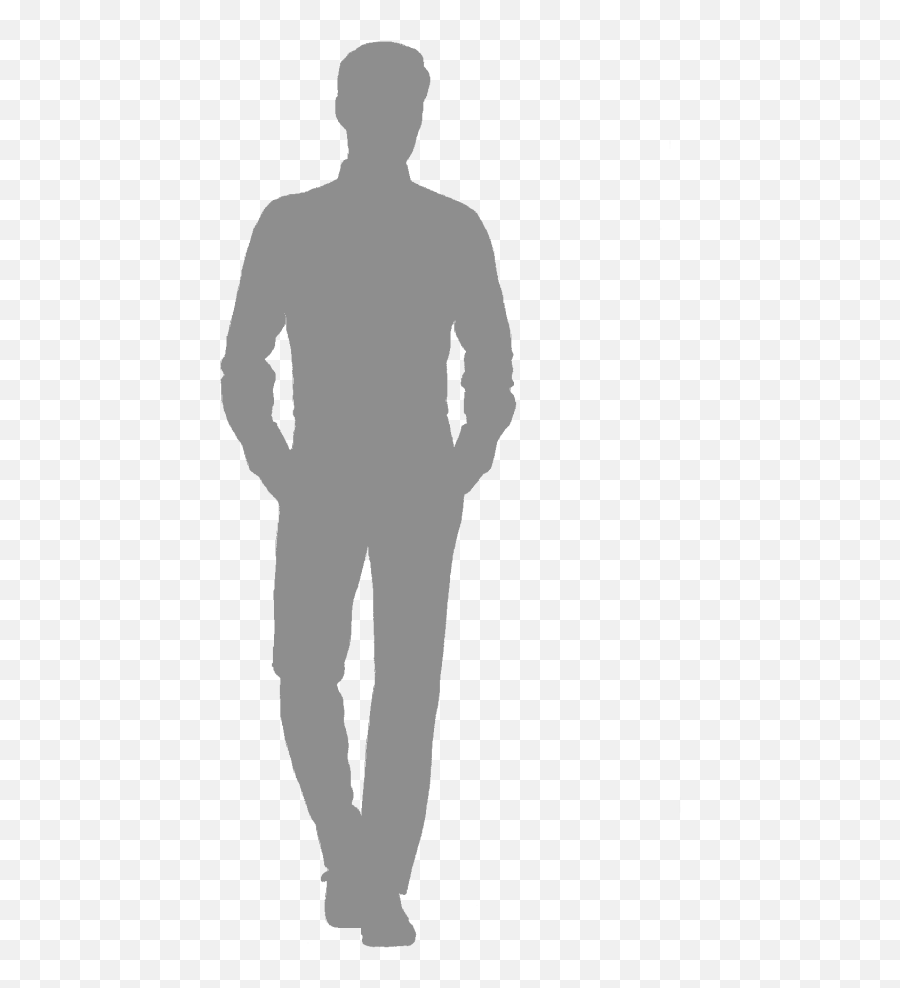 Transparent Silhouette Of Man Png Image - Man Silhouette Png,Man Silhouette Transparent Background