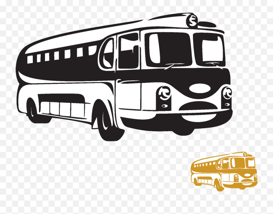 Vintage Bus Clipart Transparent Cartoon - Jingfm Dibujo De Bus Png,Bus Clipart Png