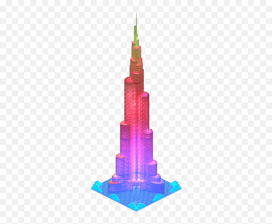 Ice Burj Khalifa - Tower Png,Burj Khalifa Png