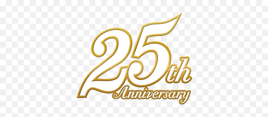 25th - Graphics Png,25th Anniversary Logo - free transparent png images ...
