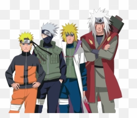 Download Naruto Kakashi Minato Jiraiya Sarutobi Png - Naruto Kakashi Minato Jiraiya,Kakashi Png