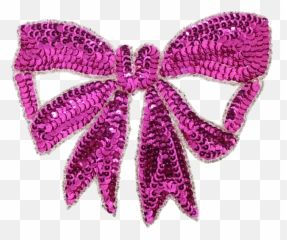 Sequin U0026 Beaded Applique Large Bow 8140 - Illustration Png,Sequins Png