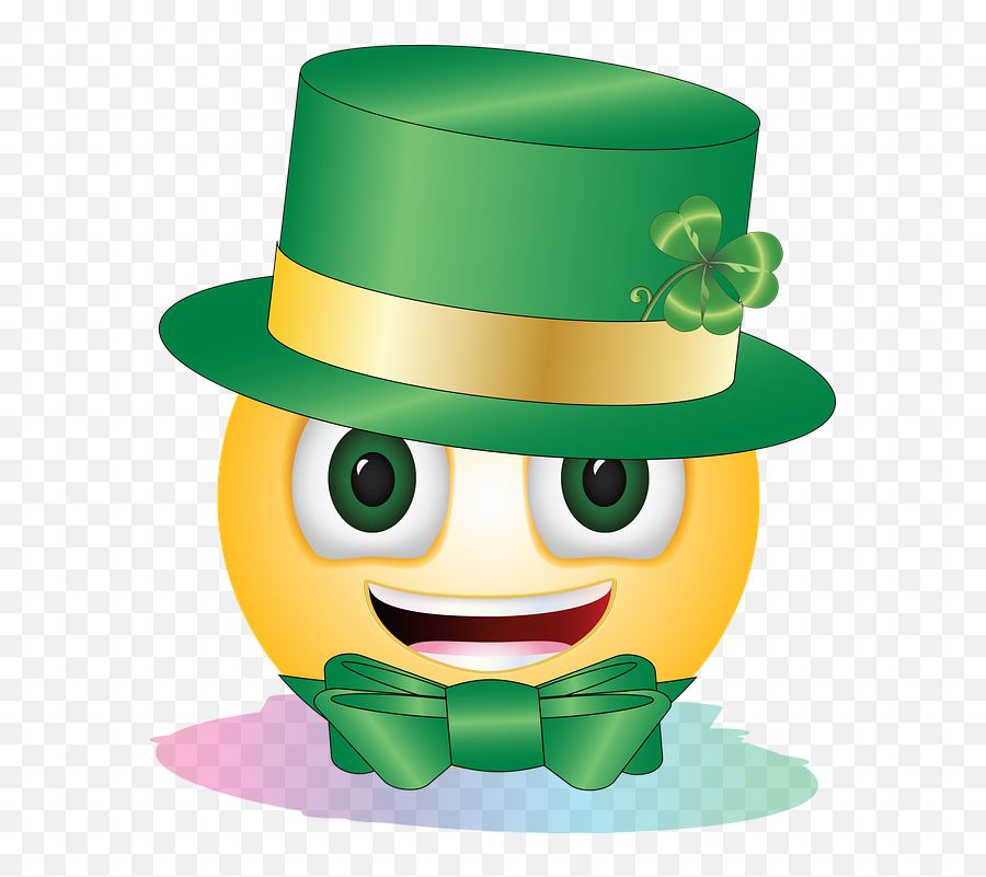 St Patricku0027s Day Smiley - Free Vector Graphic On Pixabay St Day Smileys Png,St Patrick Day Png