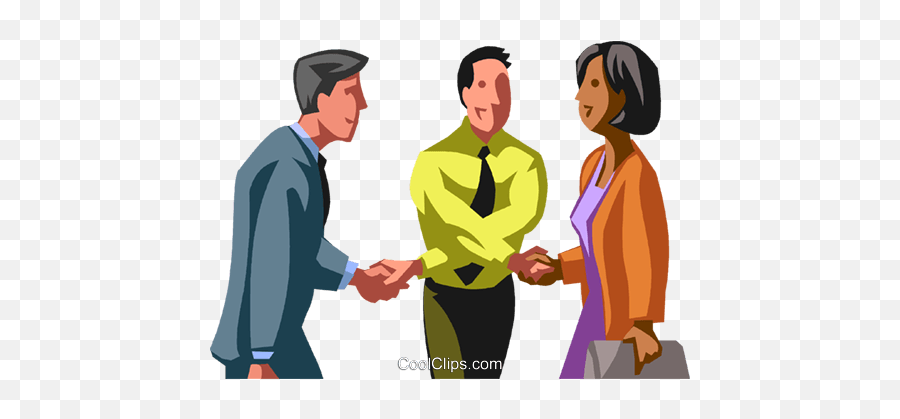 Business People Shaking Hands Royalty Free Vector Clip Art Png