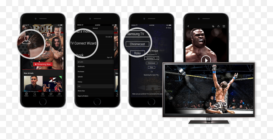 How To Watch Fite - Fite Fite Tv App Png,Roku Tv Png