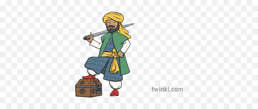 Sinbad The Sailor Illustration - Twinkl Winter Hat Ilustration Png,Sailor Png