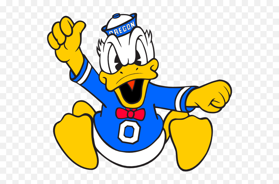 Oregon Duck Logo Download - University Of Oregon Duck Png,Oregon Ducks Logo Png