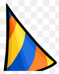 Club Penguin Rewritten Wiki - Birthday Party Hat Cartoon png
