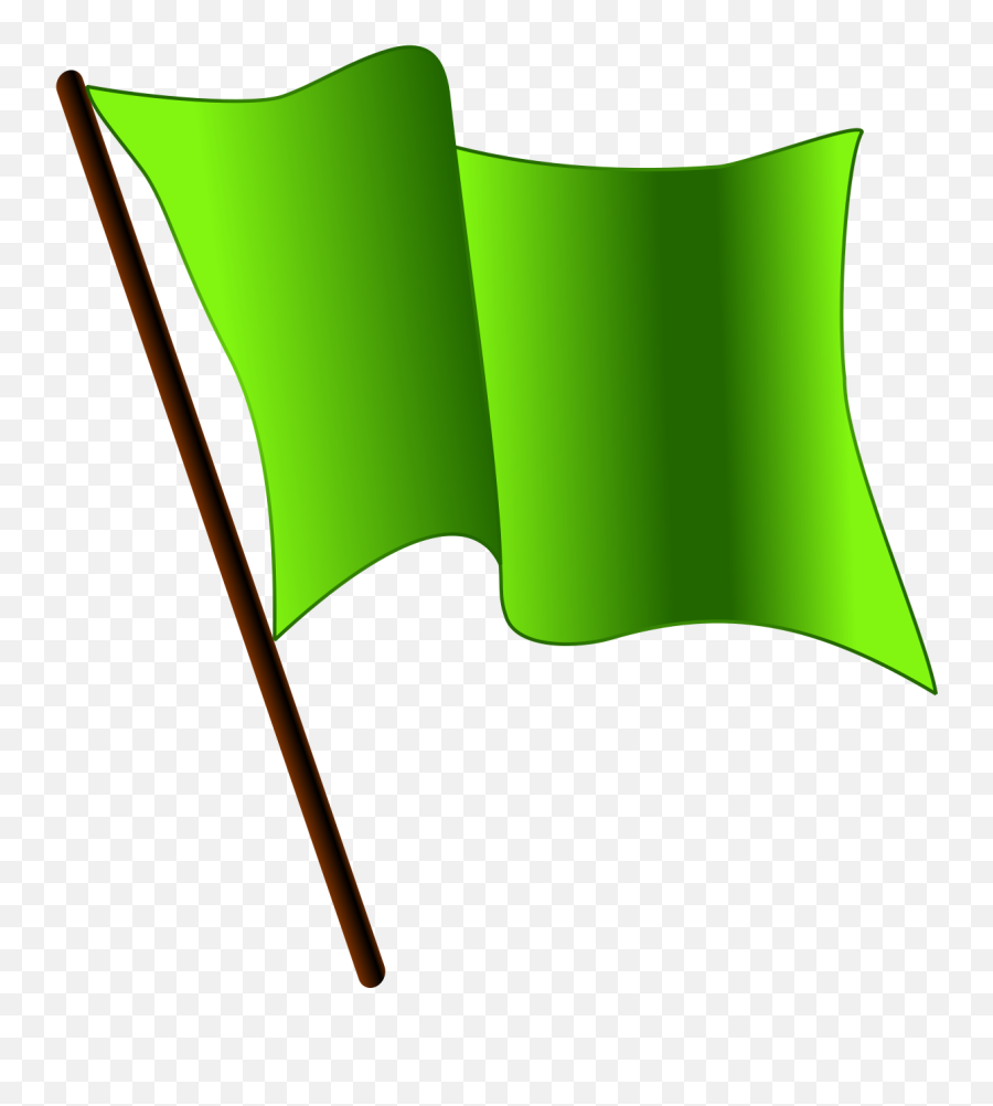 Green Flag - Red Flag And Green Flag Png,Blank Flag Png