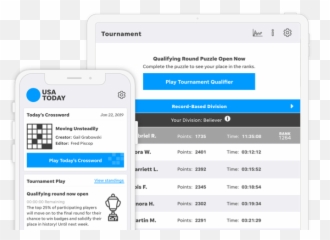 Usa Today Crossword - Technology Applications png