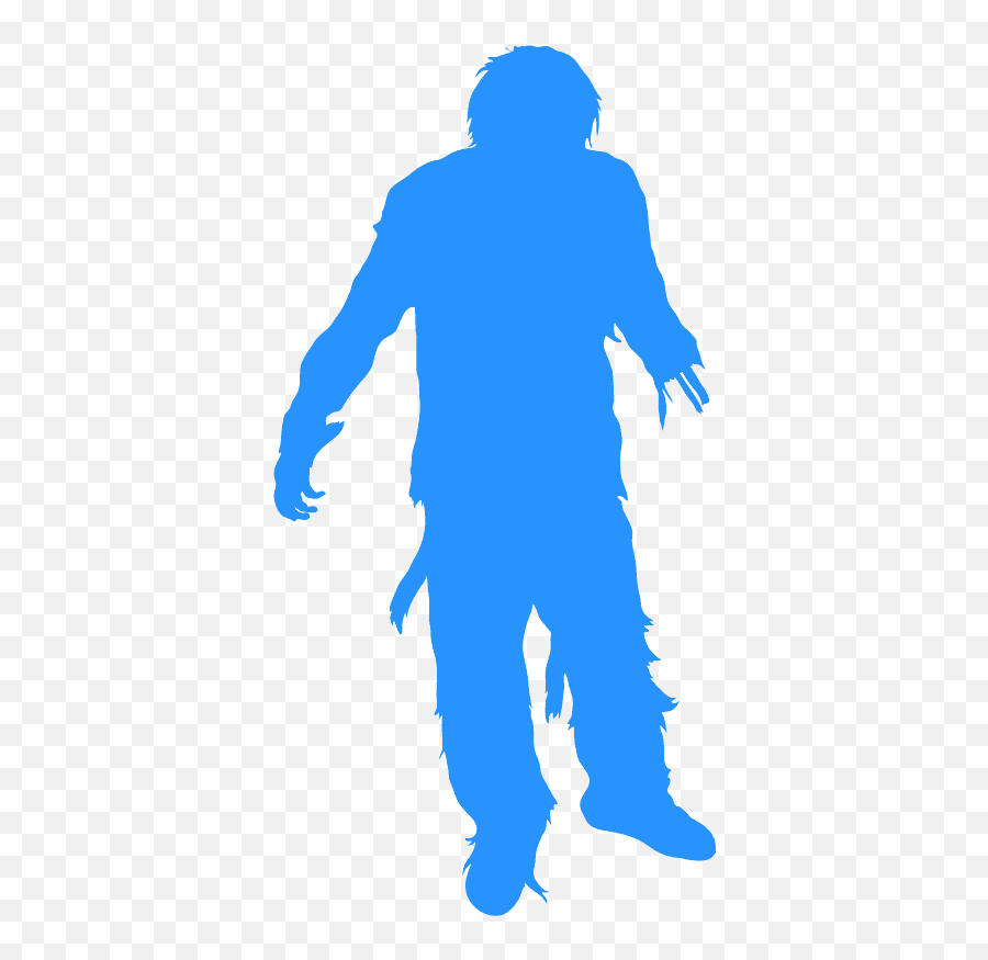 Zombie Silhouette - Free Vector Silhouettes Creazilla Silhouette Png,Zombie Silhouette Png