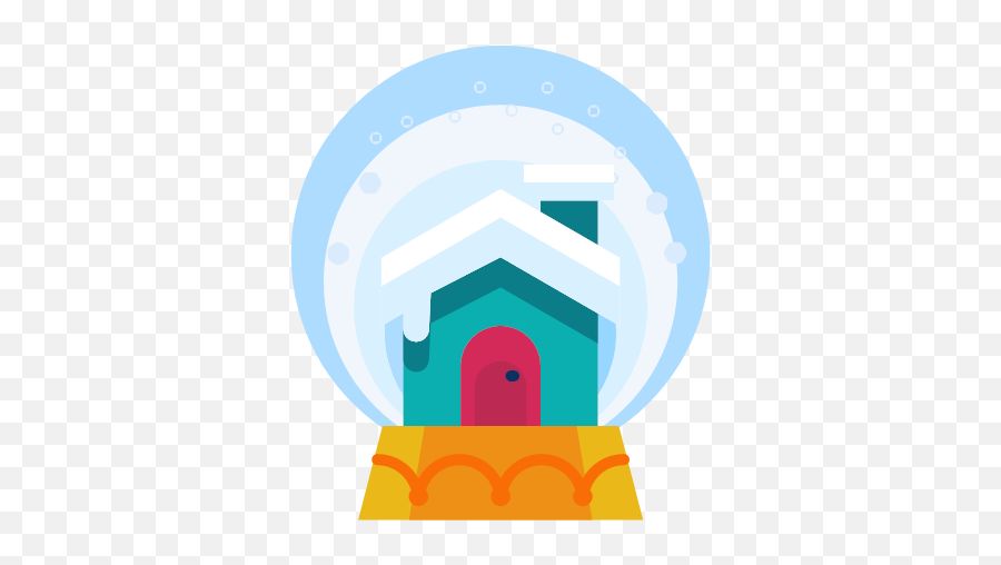 Decorate Decoration Home House Snowglobe Icon - Flat Png,Snowglobe Png
