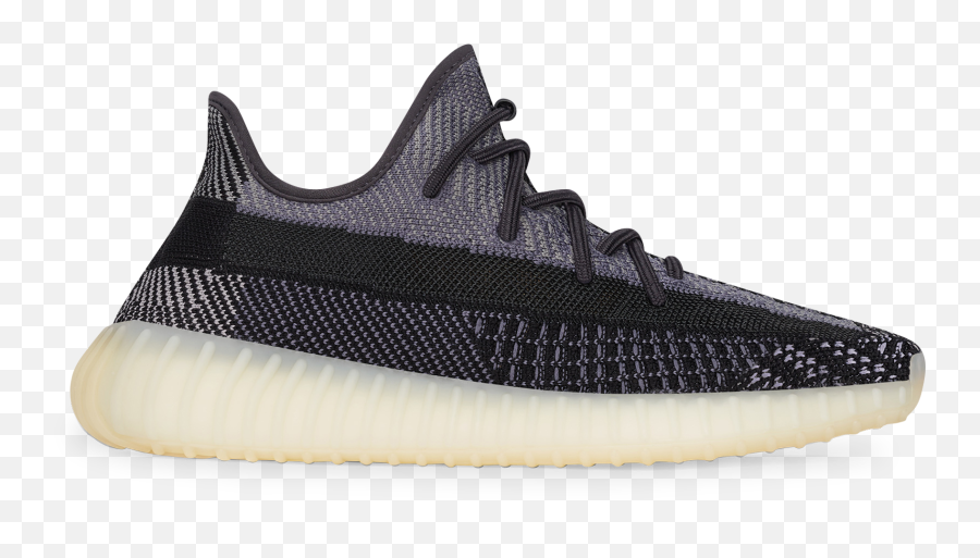 Yeezy Boost 350 V2 Sneakers - Black Carbon Yeezy Png,Yeezys Png