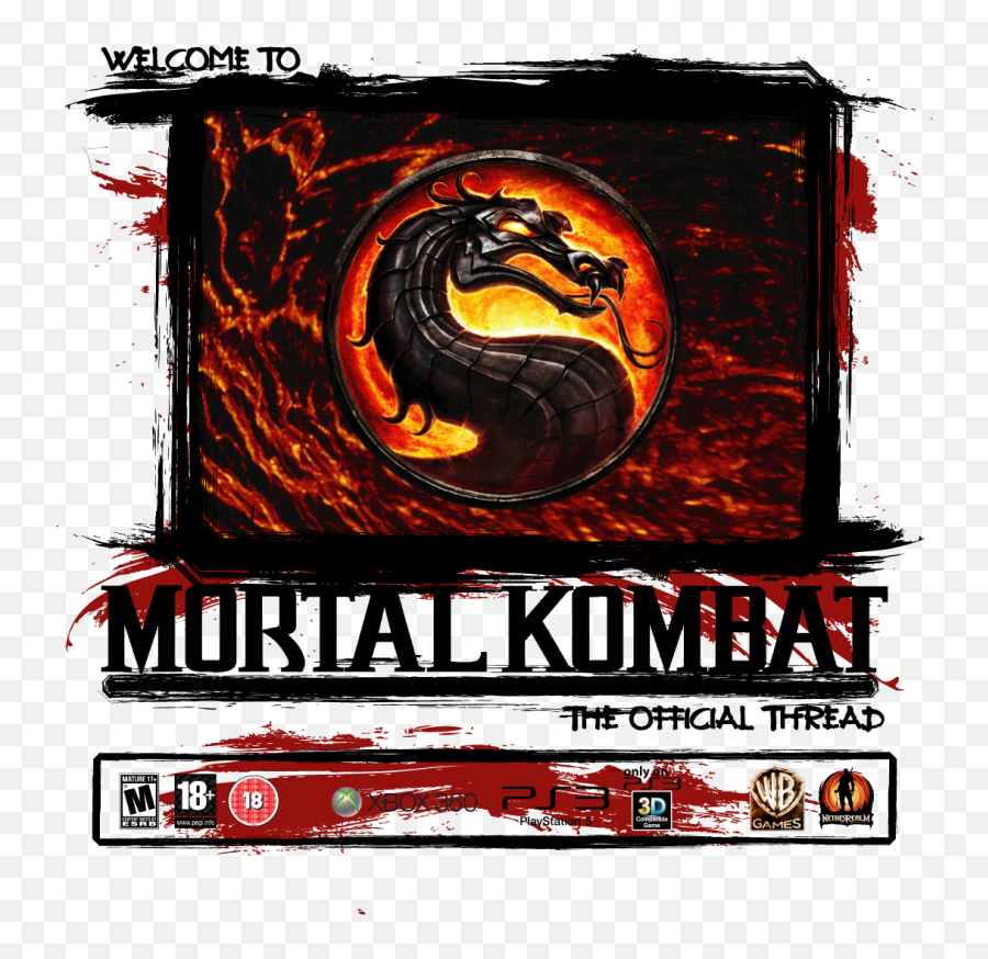 Mortal Kombat - Mortal Kombat 9 Png,Mortal Combat Logo