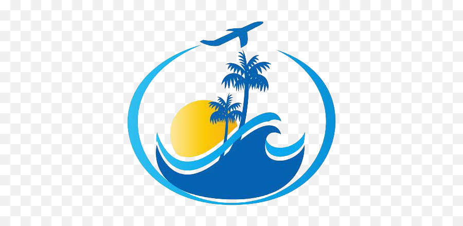 Travel Island Logo Template Design Vector Download