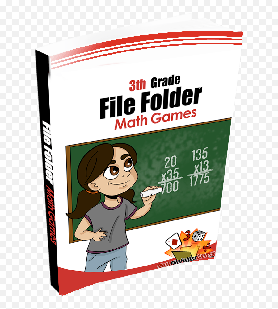 3rd Grade File Folder Math Games - Math File Folder 42 Printable Math Games For Middle School Students Png,File Folder Png