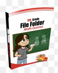 3rd Grade File Folder Math Games - Math File Folder 42 Printable Math Games For Middle School Students Png,File Folder Png