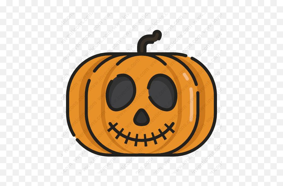 Download Pumpkin Vector Icon Inventicons - Happy Png,Pumpkin Vector Png