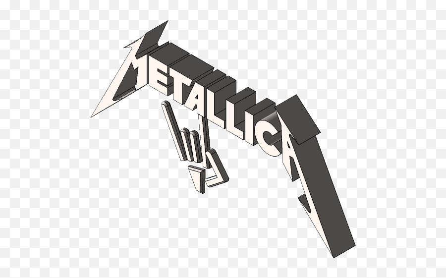 Metallica Logo - Horizontal Png,Metallica Logo Font