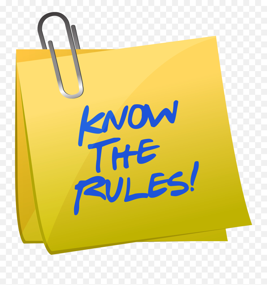 Rules And Regulations Icon Clipart - Ground Rules Clipart Png,Rules Icon