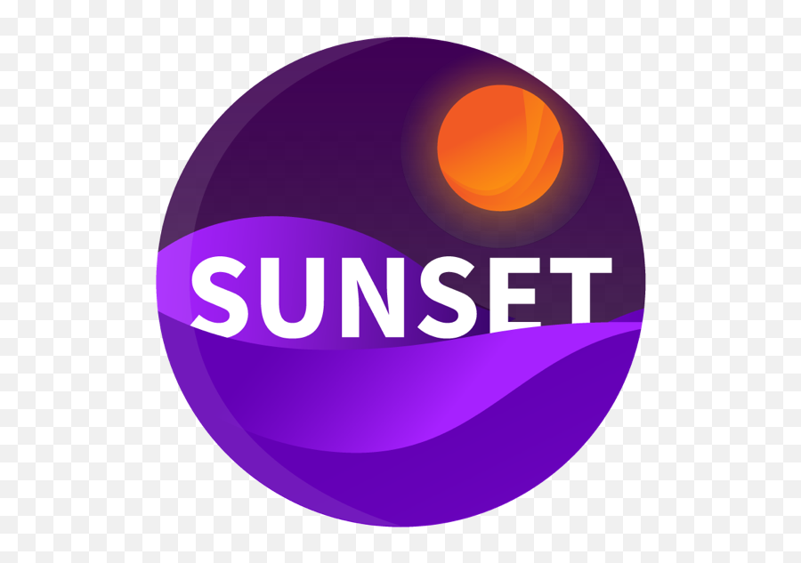 Sunset Logo - Circle Png,Sunset Logo