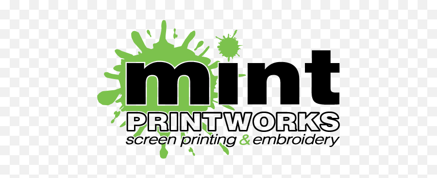 Home Mint Printworks Screen Printing And Embroidery - Horizontal Png,Screen Printing Icon
