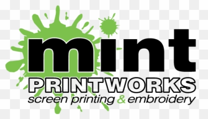 Home Mint Printworks Screen Printing And Embroidery - Horizontal png