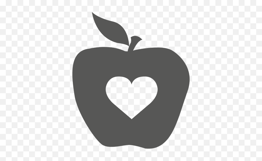 Heart Inside Apple Icon - Transparent Png U0026 Svg Vector File Apple With Heart Inside,Apple Icon Emoji