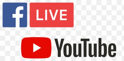 Bluejeans Live Streaming Software - Youtube Facebook Logo Png