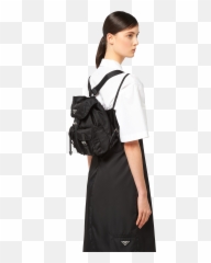 Small Nylon Backpack - Prada Mini png