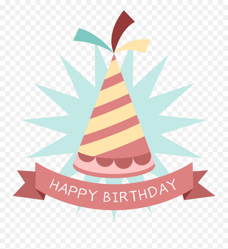 Hats Clipart Celebration - Cartoon Birthday Hat Png,Birthday Hats Png