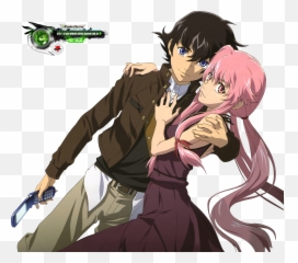 Yuunoyukiteru Hd Png - Yuno Gasai Yukiteru Amano,Cute Anime Png