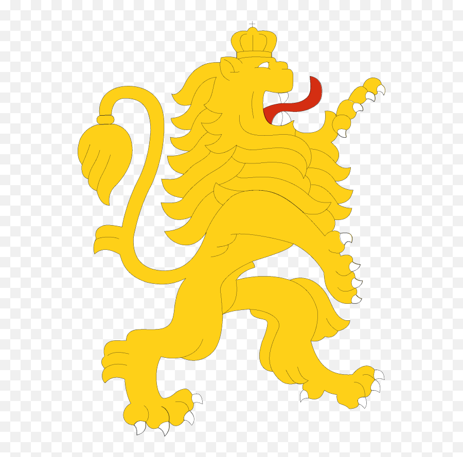 Blue Lion Png Svg Clip Art For Web - Bulgarian Lion Png,Web Lion Icon