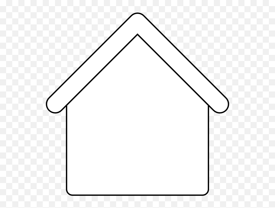 House Outline Template Base For Gingerbread Ar - Clip Art Png,Gingerbread House Png