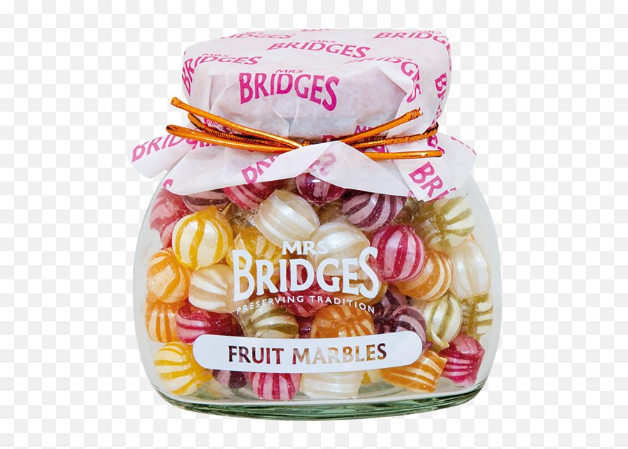 Mrs Bridges Fruit Marbles Jar - Originalni Cukrovinky Png,Marbles Png