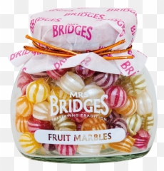 Mrs Bridges Fruit Marbles Jar - Originalni Cukrovinky Png,Marbles Png