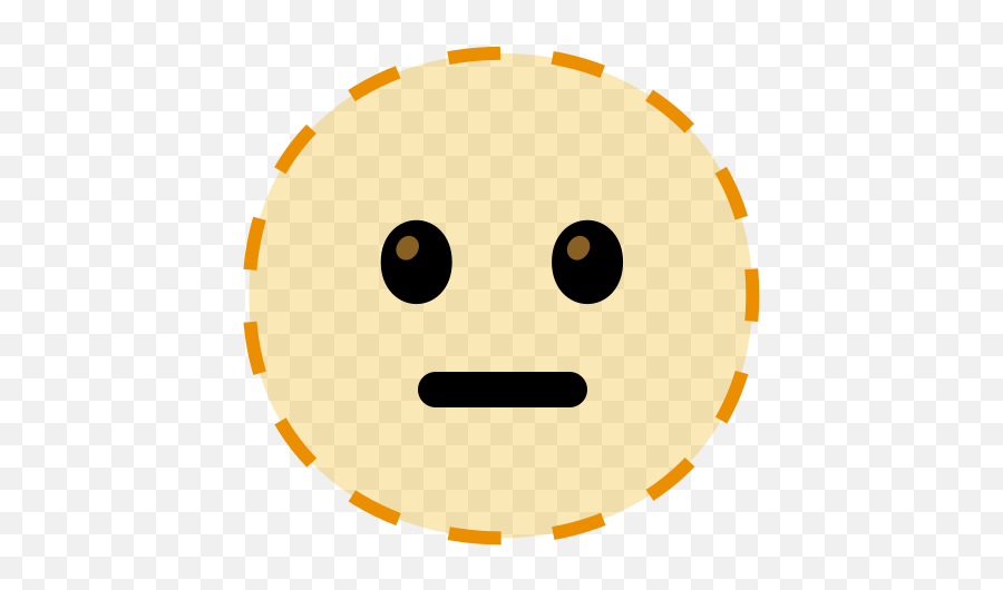 Dotted Line Face Emoji - Dotted Line Face Emoji Png,Smiley Icon Meanings