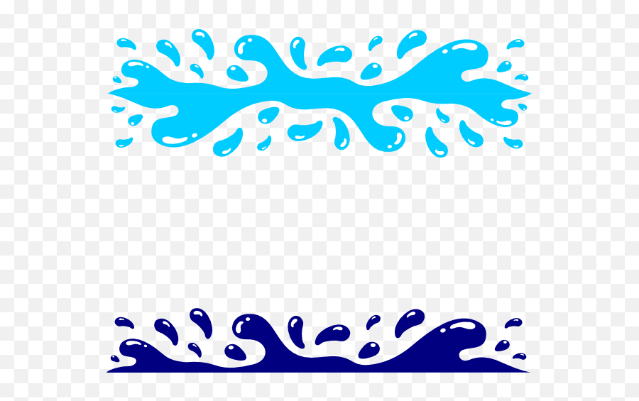Water Splash Clipart Png Download - Transparent Waves Water Wave Clip Art,Wave Clipart Transparent