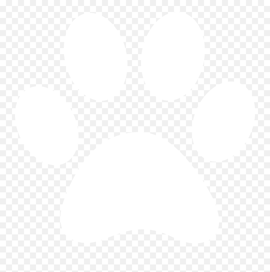 White Paw Print Transparent Background - White Paw Print Clipart Png,White Claw Png
