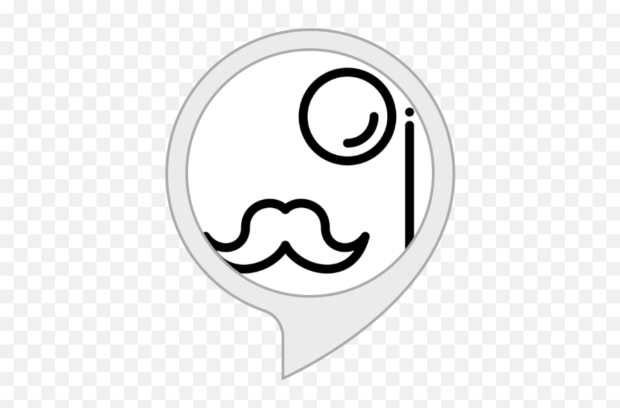 Alexa Skills - Transparent Mustache And Monocle Png,Mustaches Logo