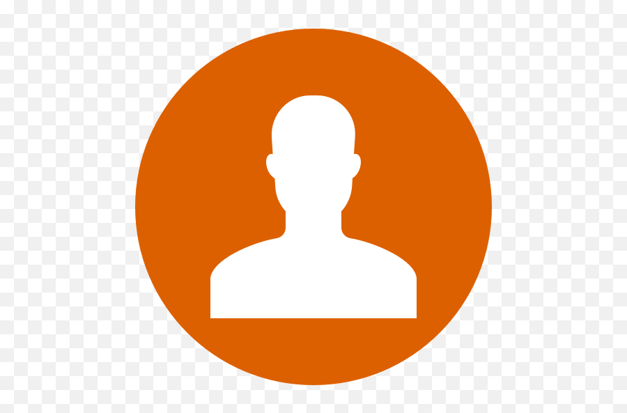 Orange Man Symbol Png - Android User Profile Png,Self Help Icon