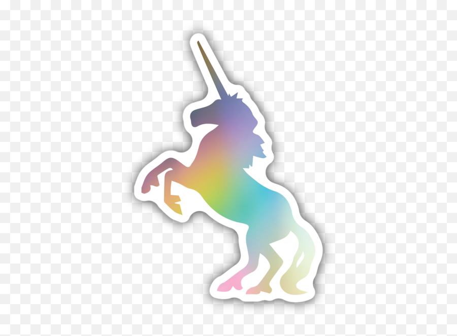 Rainbow Unicorn Sticker 1ct Delivery Cornershop By Uber - Unicorn Sticker Png,Rainbow Unicorn Icon