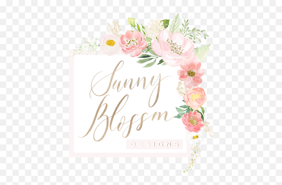 Editable Boutique Logo - Garden Roses Png,Watercolor Instagram Logo