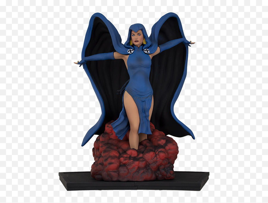 The New Teen Titans Raven Statue - Exclusive New Teen Titans Raven Statue Png,Teen Icon Png
