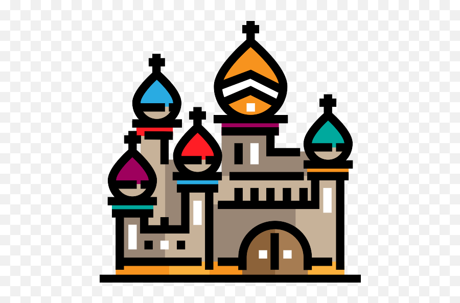 Cathedral Of Saint Basil Vector Svg Icon 10 - Png Repo Russian Monument Svg,Russia Icon