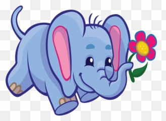 Temporary Elephant Cartoon Cute Free - Jungle Cartoon Animals Png,Animal Clipart Png