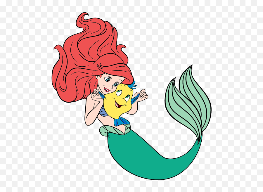 Ariel - Ariel And Flounder Png,Flounder Png