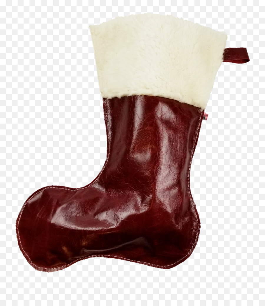 Christmas Stockings In Italian Red - Leather Png,Christmas Stockings Png