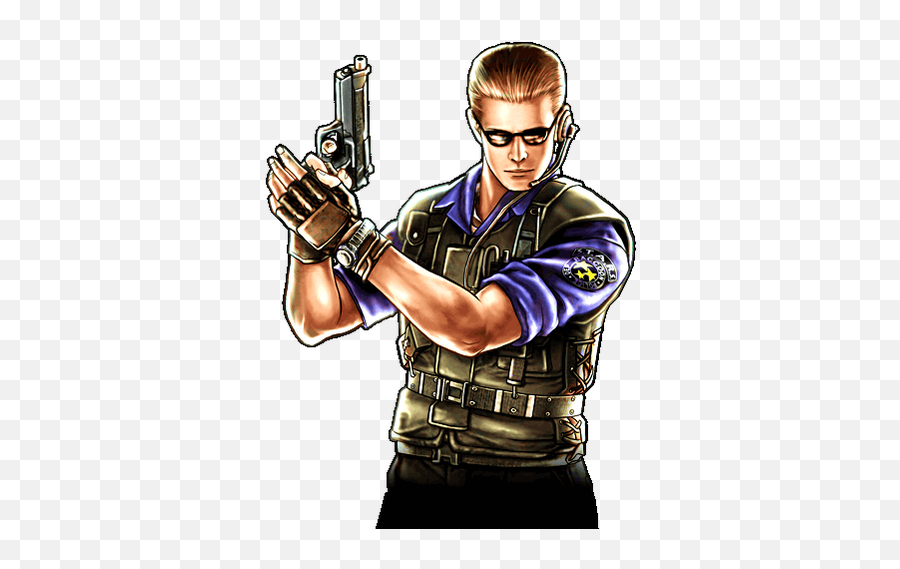 Download Hd Albert Wesker Resident Evil Game Art - Resident Evil Artwork Albert Wesker Png,Video Games Png