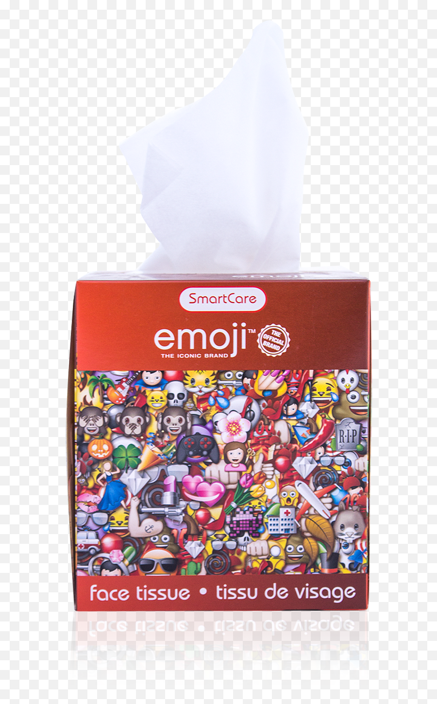 Smart Care Emoji Tissue Box - Facial Tissue Png,Tissue Box Png